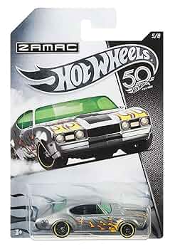 Amazon.com: Hot Wheels Zamac '68 Olds 442 50th Anniversary 5